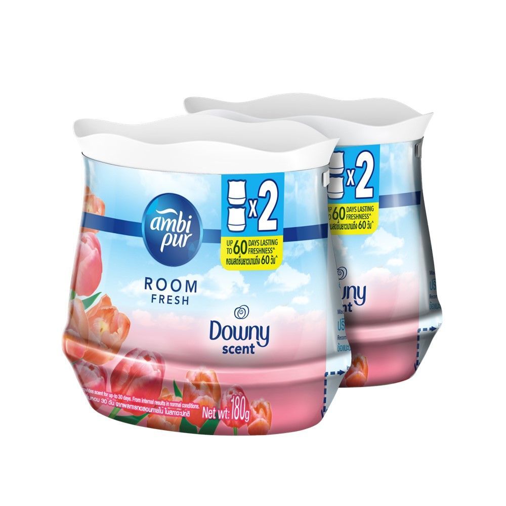 AMBIPUR GEL FRESH DOWNY SCENT 180G X2
