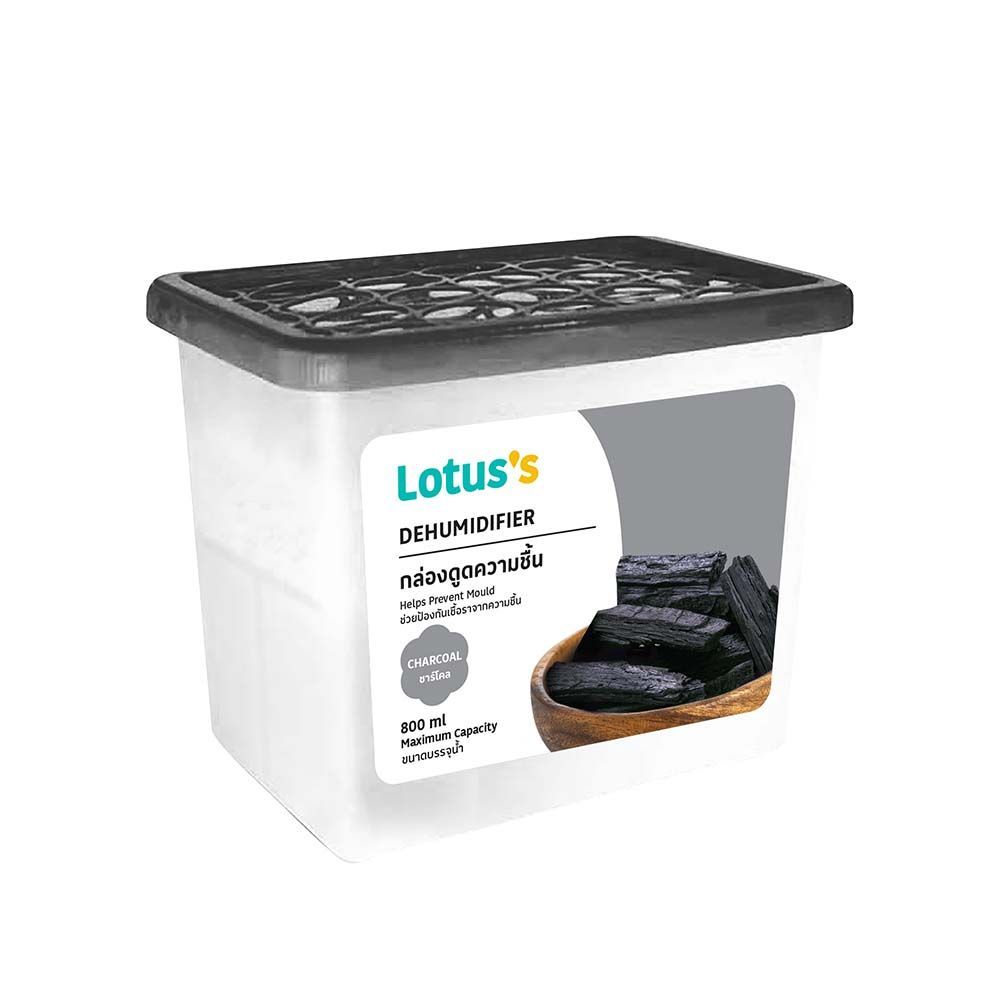 LOTUSS DEHUMIDIFIER CHARCOAL 800ML