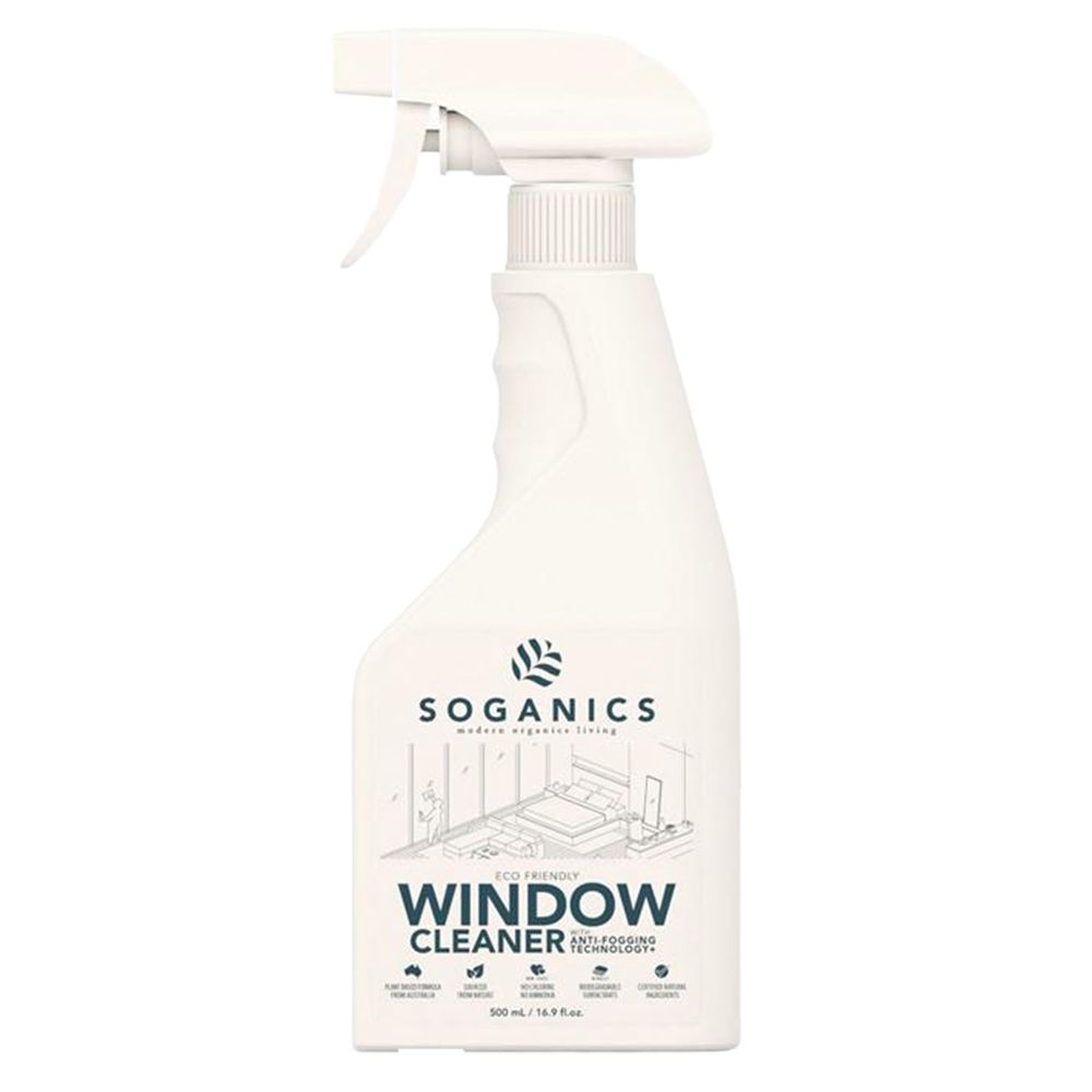 SOGANICS WINDOW CLEANER 500ML