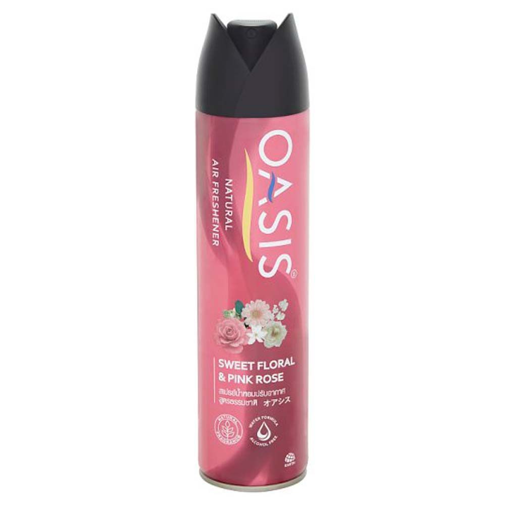 OASIS SPRAY PINK ROSE SWEET FLORAL 320ML