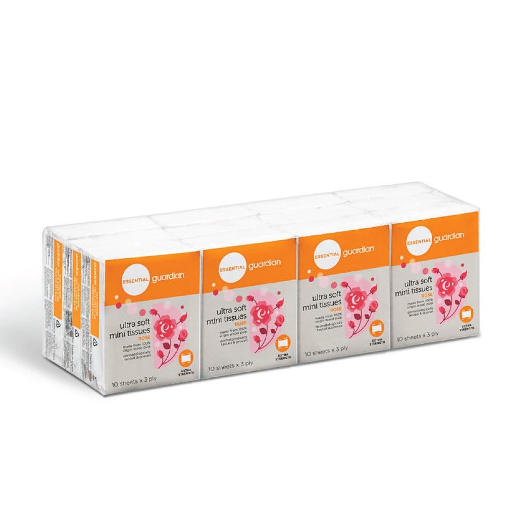 GUARDIAN ESSENTIAL MINI TISSUE ROSE 12 PCS