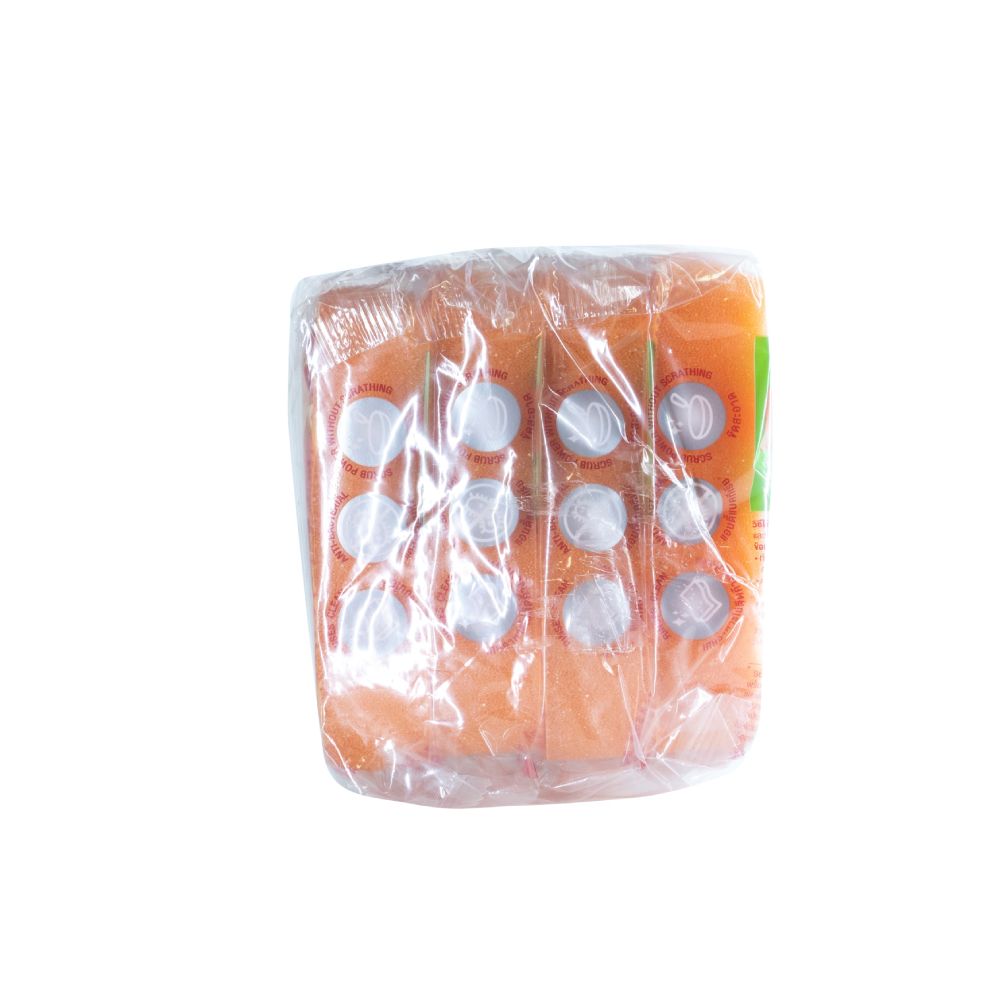 สก๊อตช์ไบรต์ฟองน้ำสครับดอทไร้ริ้วรอย PK4