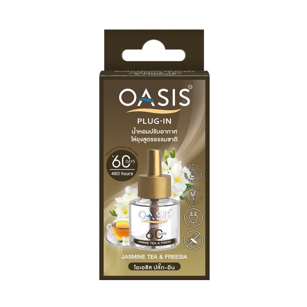 OASIS PLUG-IN JASMINE TEA REFILL 45 ML.