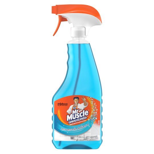 WINDEX MR.MUSCLE SPRAY GLASS WASHER 520 ML.