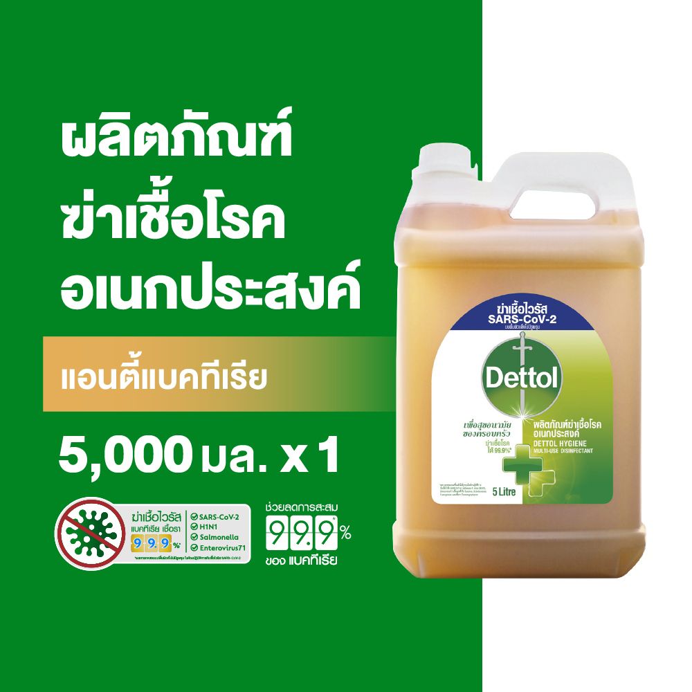 DETTOL HYGIENE MULTI-USE DISINFECTANT 5L
