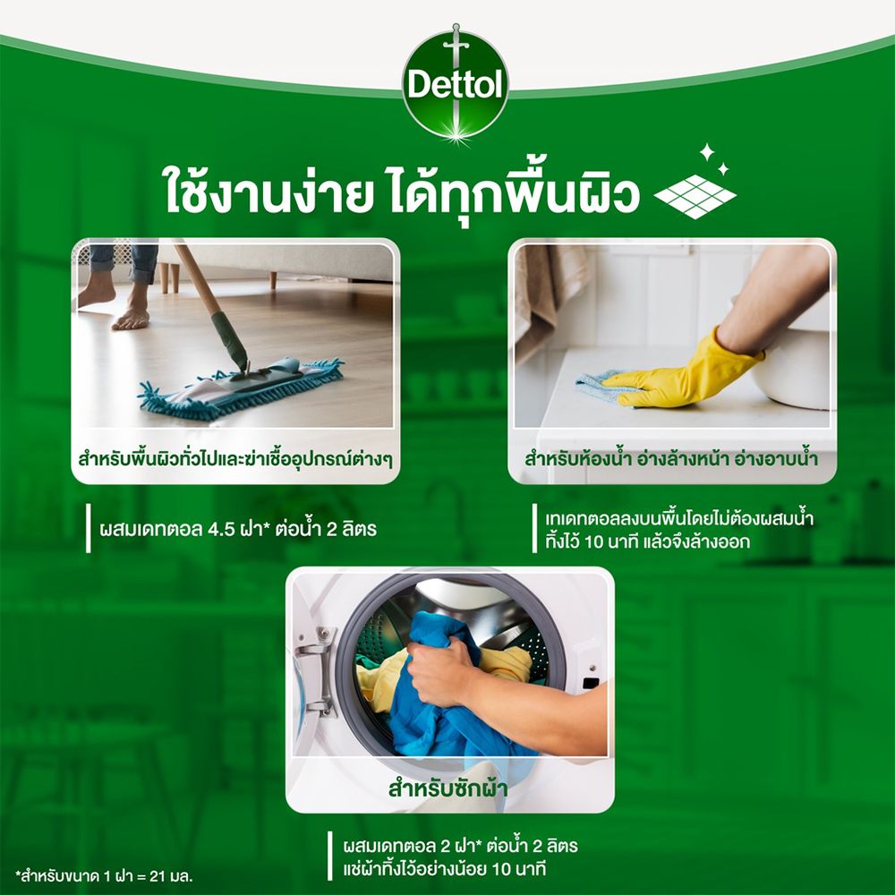 DETTOL HYGIENE MULTI-USE DISINFECTANT 5L
