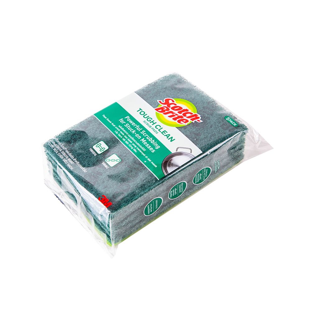 สก็อตช์ไบรต์ ใยขัดแผ่นเดี่ยวเล็ก4X6 X5