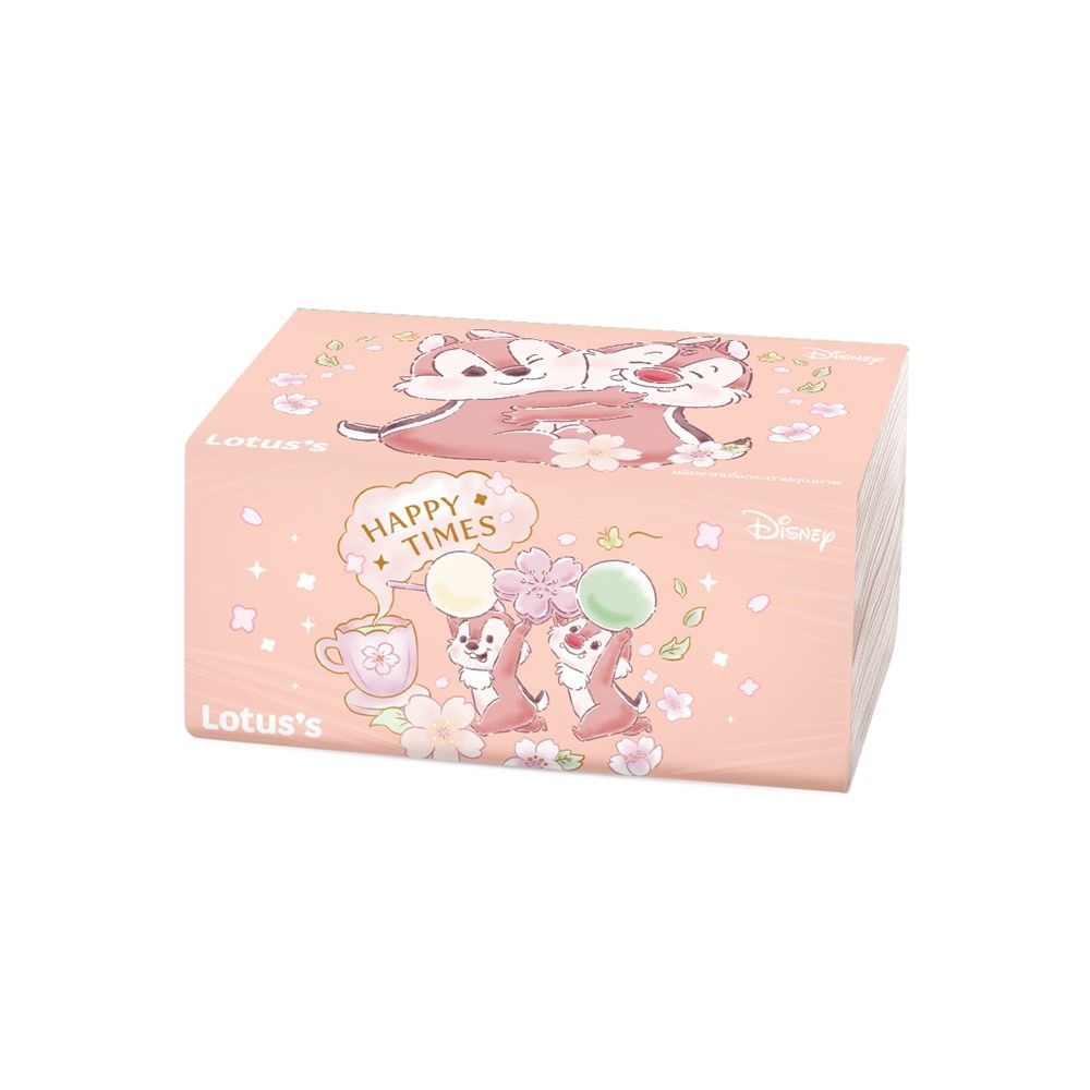 โลตัส ดิสนีย์ กระดาษเช็ดหน้า ซอฟท์แพค 195 แผ่น (คละแบบ)