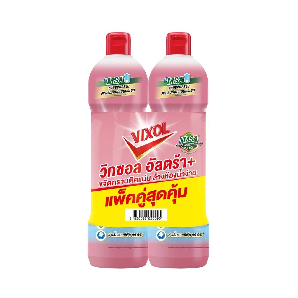 VIXOL BATHROOM ULTRAPLUS + SAKURA FRESH SCENT 800 ML PACK 2