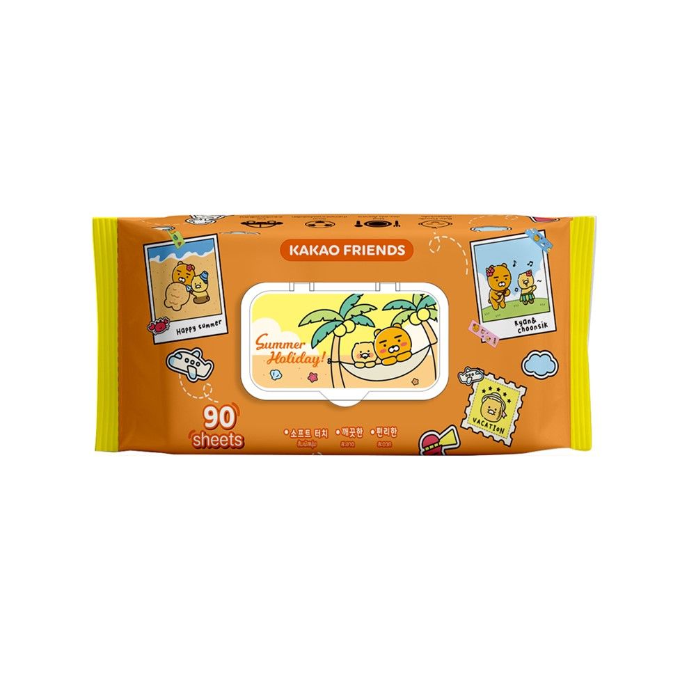 เอฟ วาย เอ็น เบบี้ไวพ์ 90 แผ่น (คละแบบ)