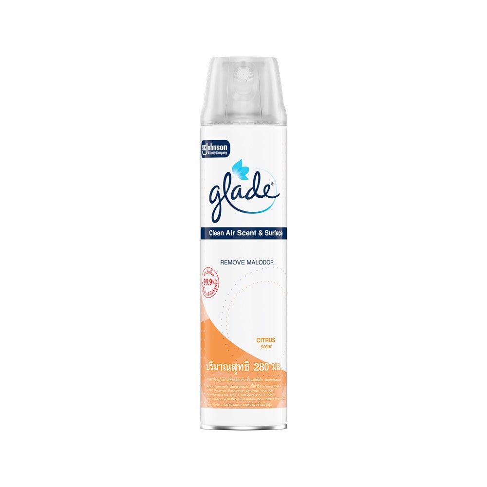 GLADE CLEAN AIR SPRAY CITRUS 280 ML