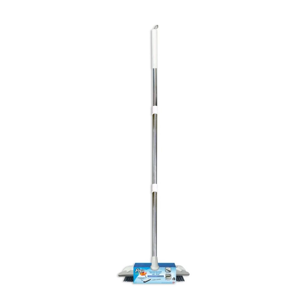 POLY-BRITE FLOOR BRUSH WITH EVA FOAM 2IN1