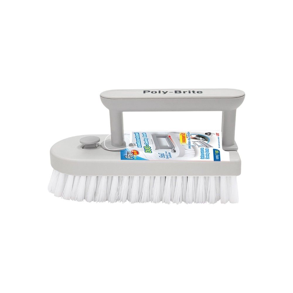 POLY-BRITE VERSATILE-CLEANING BRUSH DUO