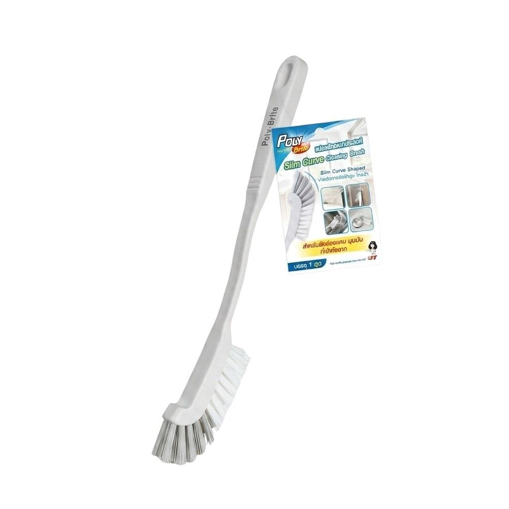 POLY-BRITE CLEANING BRUSH SLIM CURVE