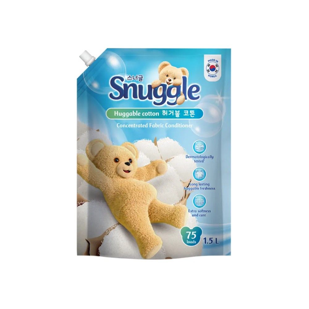 SNUGGLE FABRIC SOFTENER HUGCOTTON 1.5 LITER
