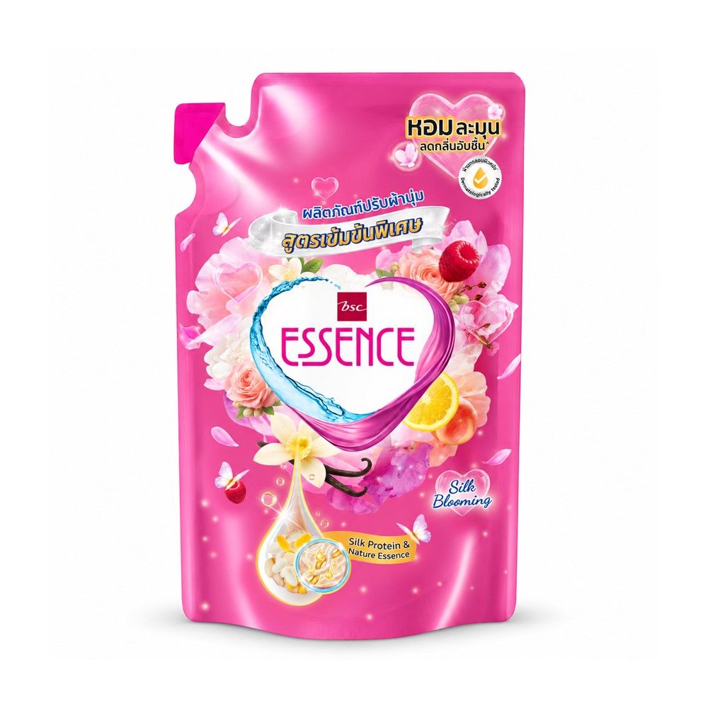 ESSENCE FABRIC SOFTENER SILK BLOOMING 450 ML