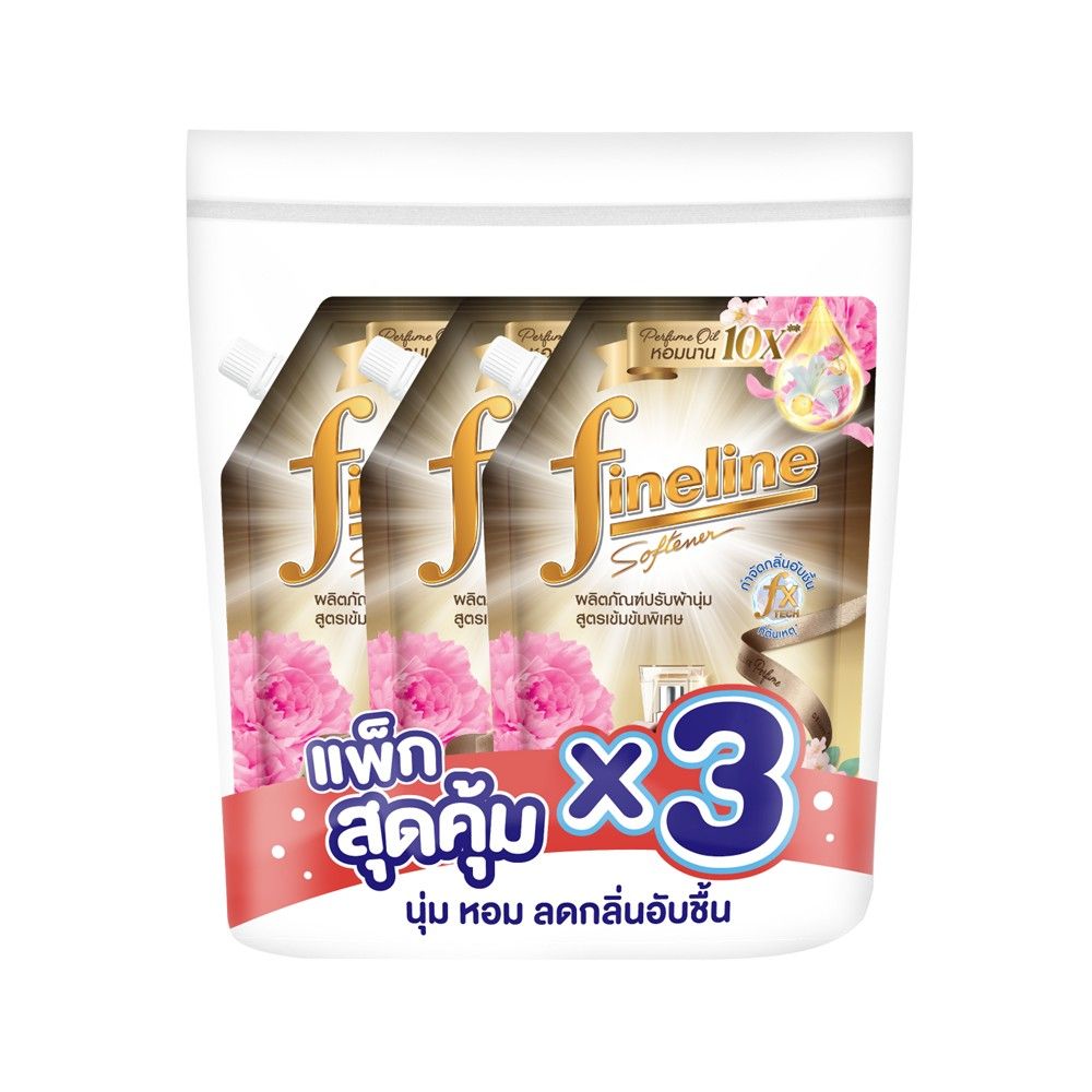 FINELINE FABRIC SOFTENER NOIR SCENT 440 ML PACK 3