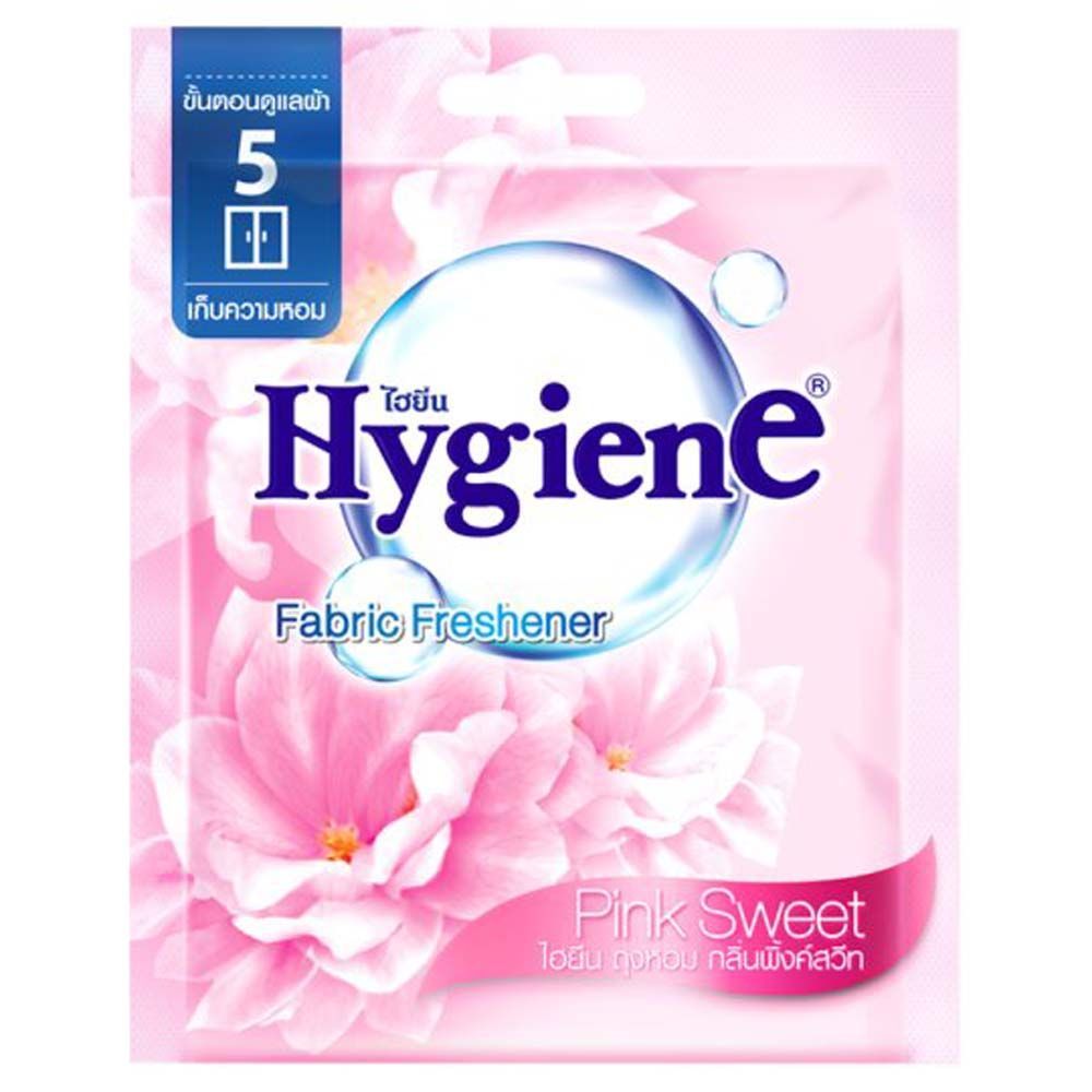 HYGIENE FABRIC FRESHENER PINK 8G.