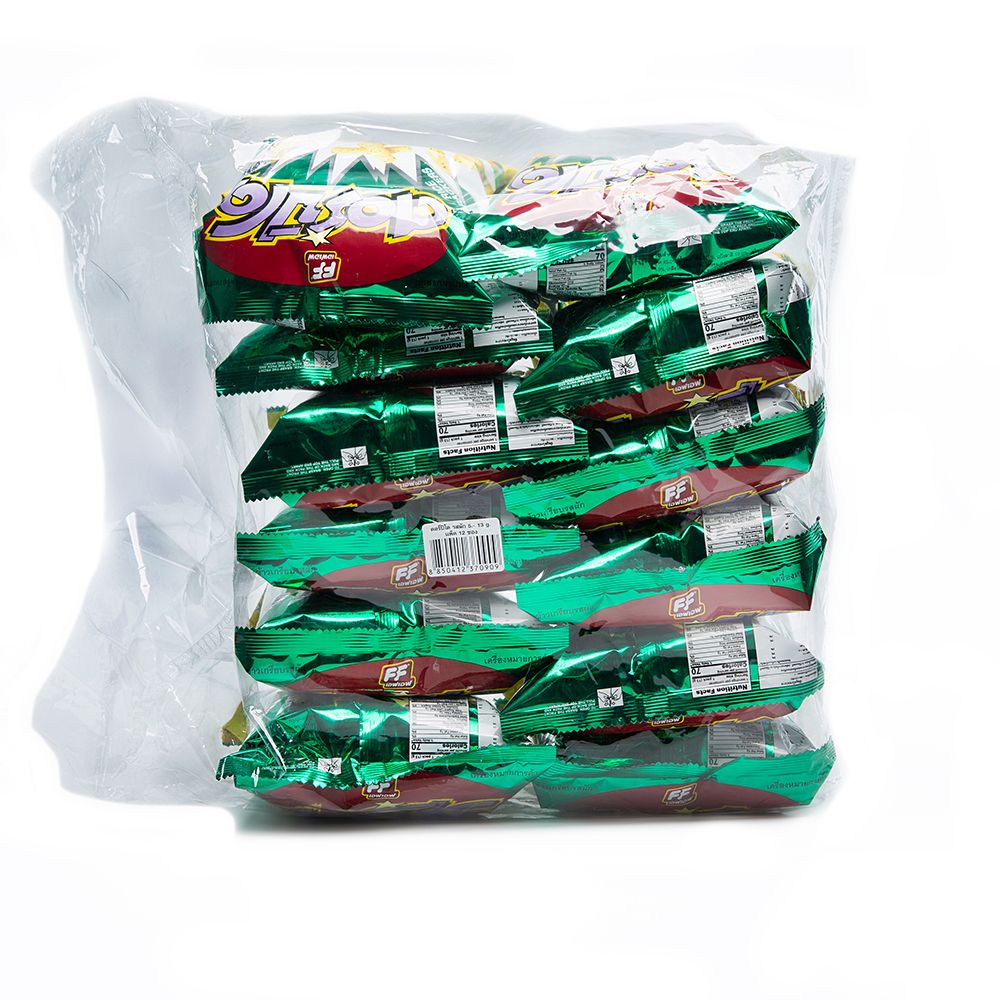 ตอร์ปิโดข้าวเกรียบรสผัก 13 ก. X12