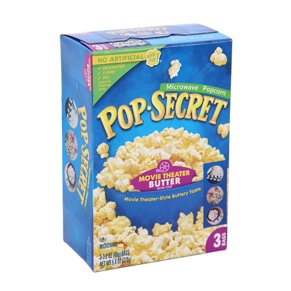 ป๊อปซีเคร็ทข้าวโพดดิบเนยมูฟวี 270ก.