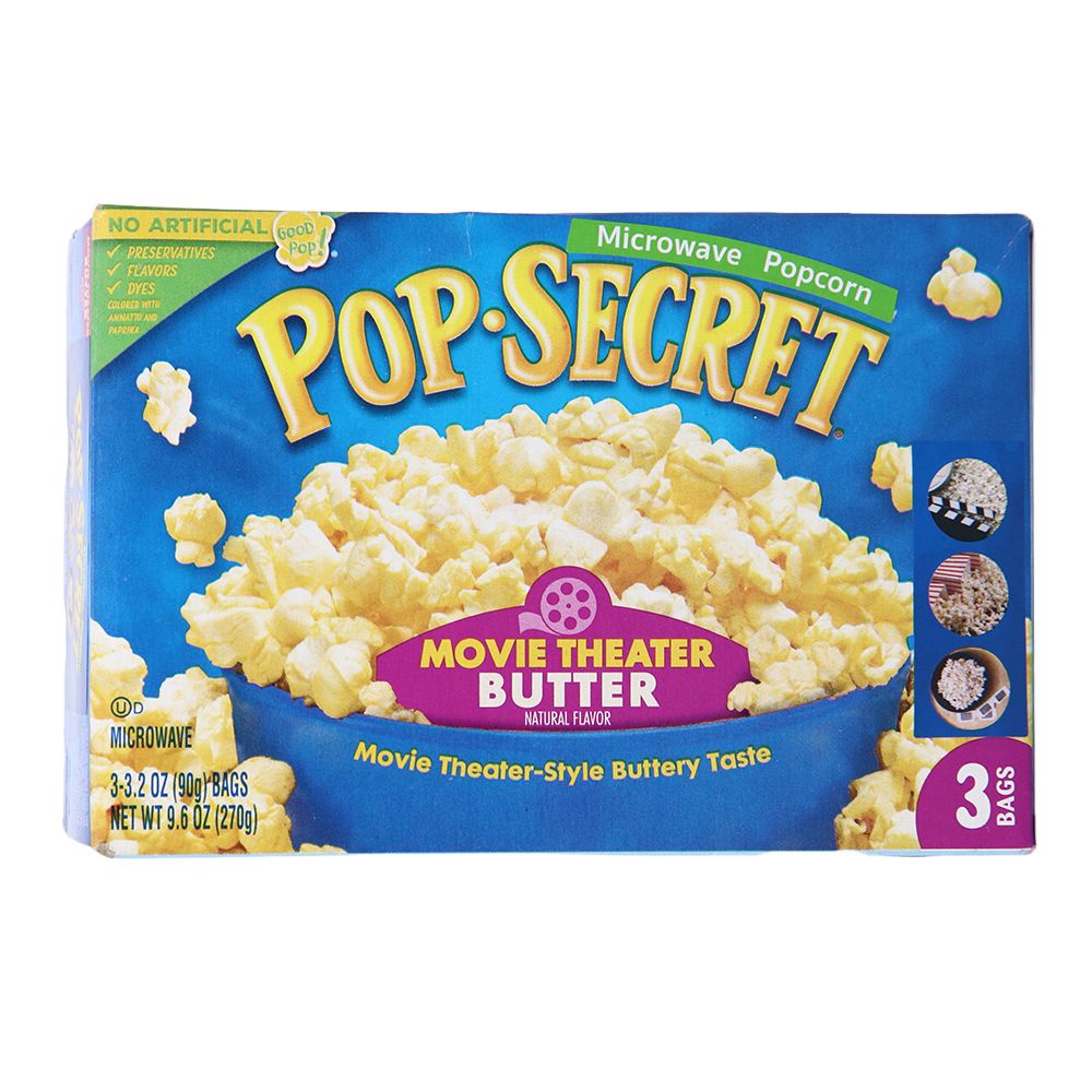 ป๊อปซีเคร็ทข้าวโพดดิบเนยมูฟวี 270ก.