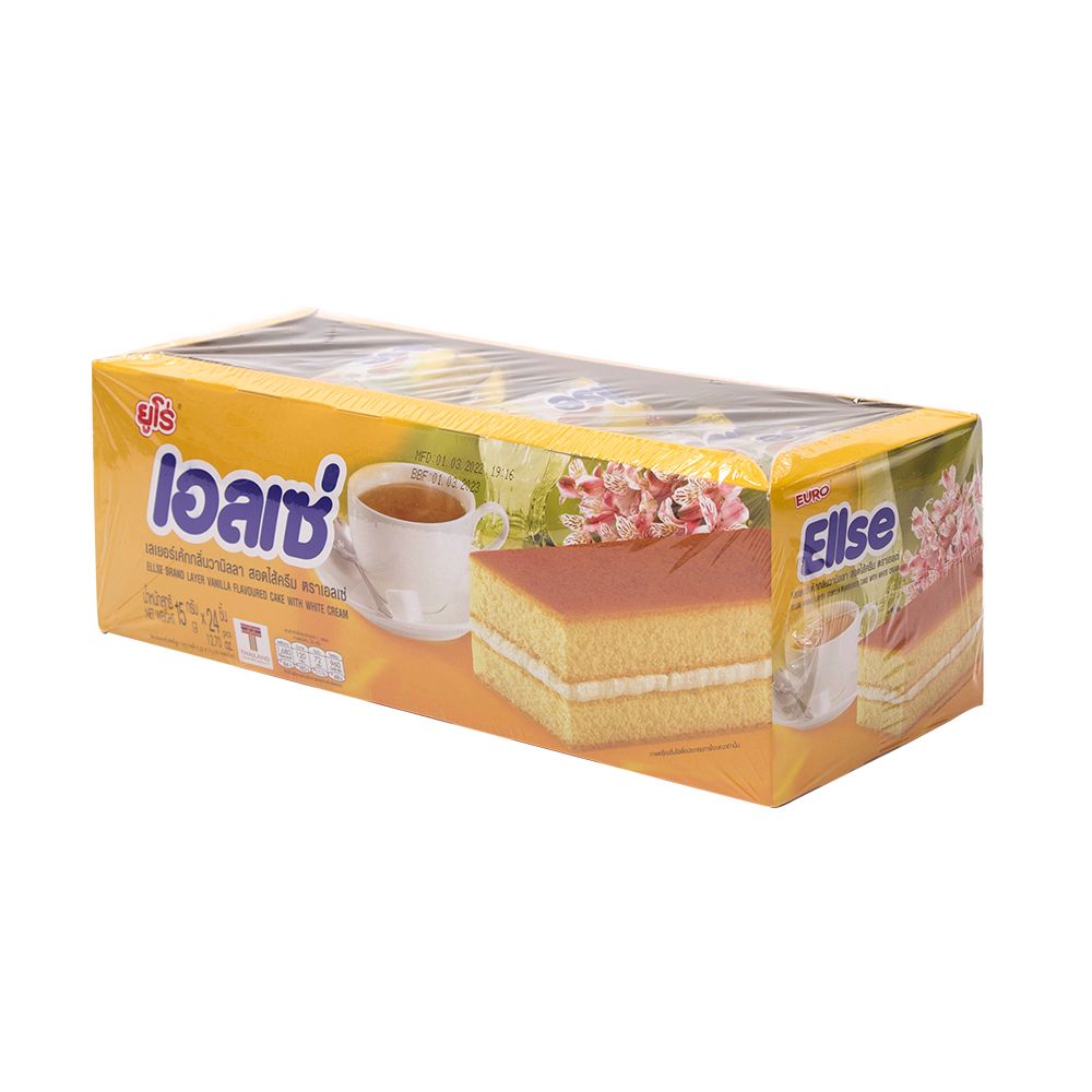 เอลเซ่บัตเตอร์เค้กรสวานิลลา 15ก.X24