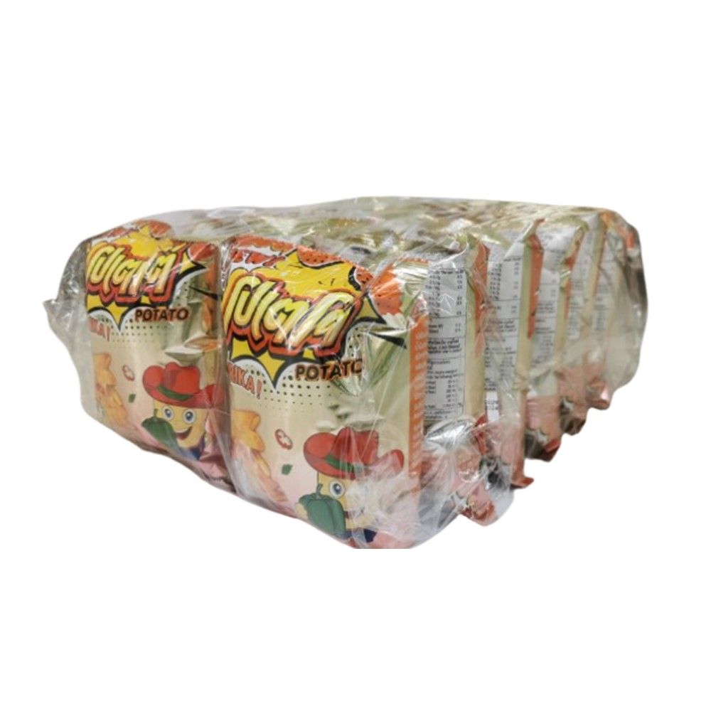 โปเตโต้มันฝรั่งทอดกรอบพริกหยวก 15 ก. แพ็ค12