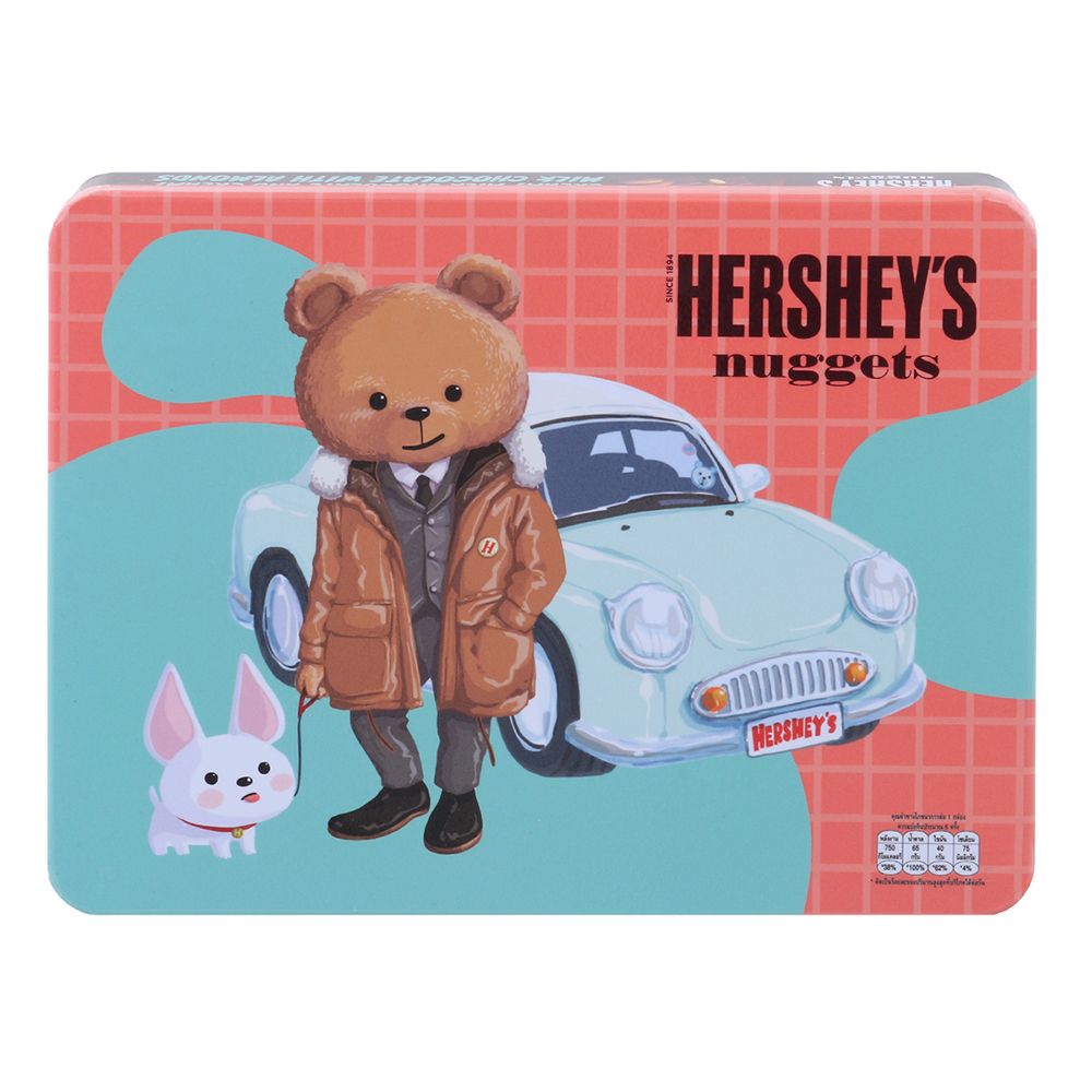 เฮอร์ชีส์นักเก็ตมิลค์มิลค์อัลมอนด์ 149ก.