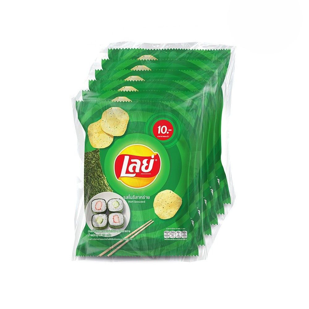 เลย์คลาสสิคมันฝรั่งโนริสาหร่าย 25ก.X6