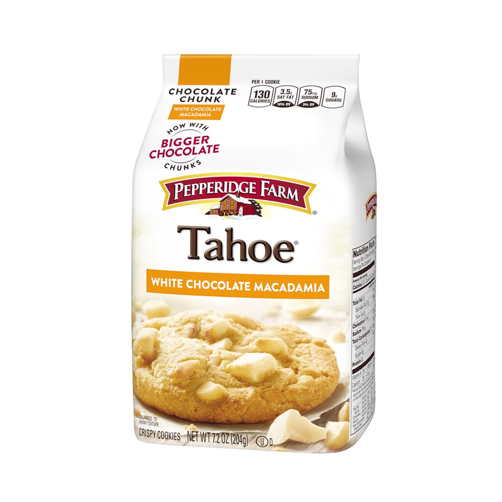 PEPPERIDGE FARM WHITE CHOC MACADAMIA 206 G
