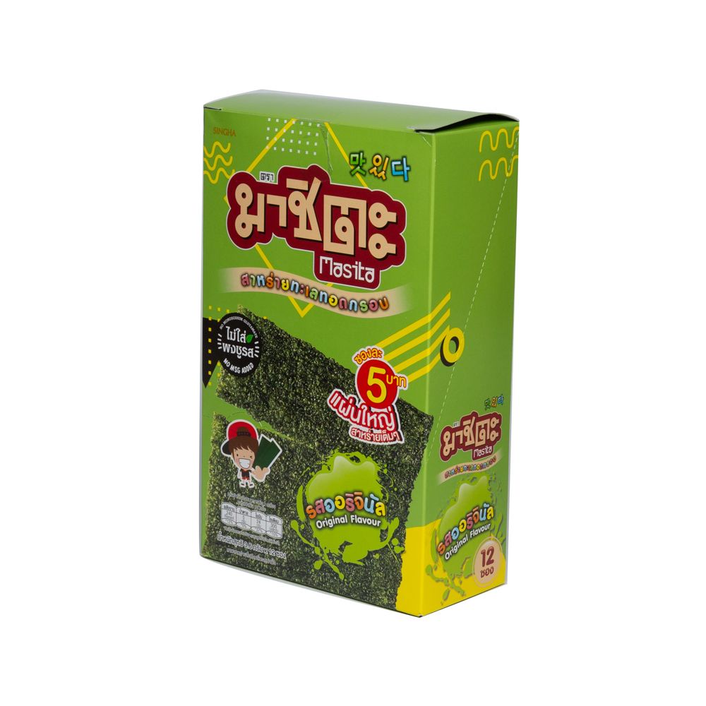 MASITA SEAWEED ORIGINAL 3.6 G.X12