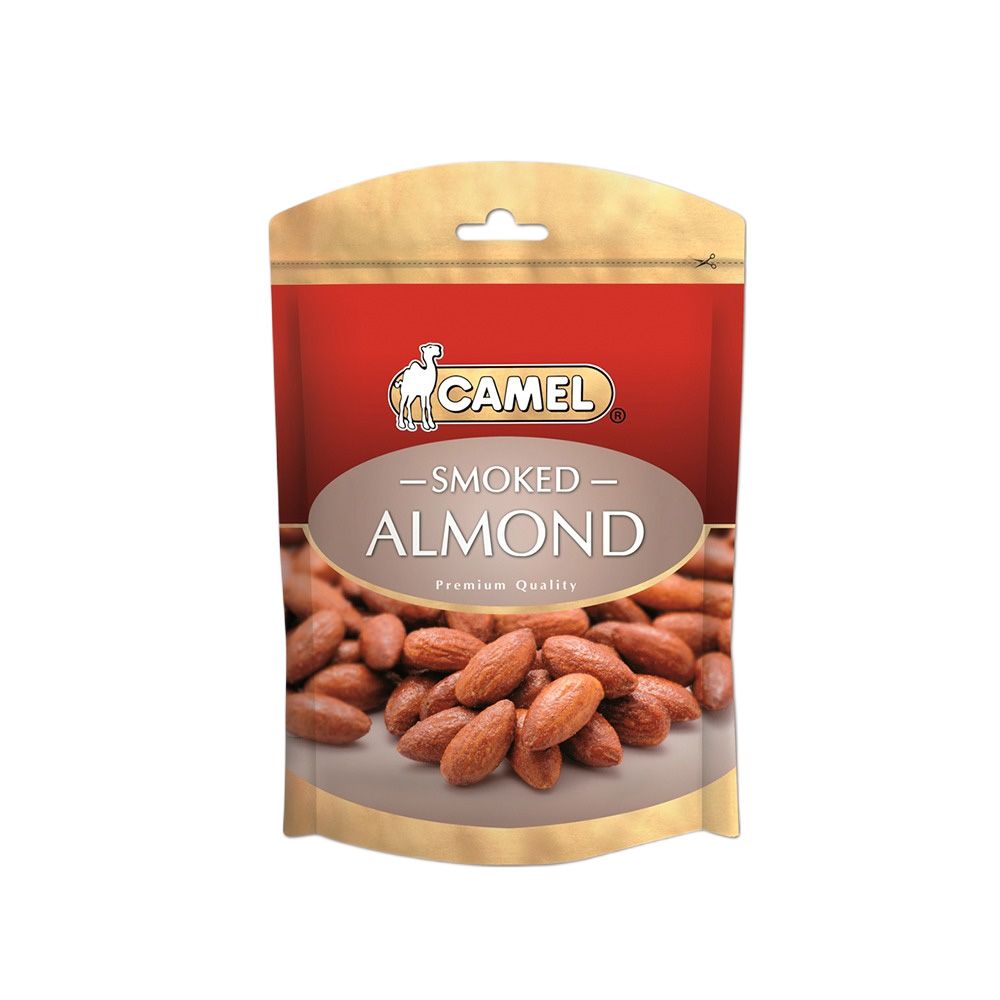 CAMEL SMOKED ALMONDS 135 G.