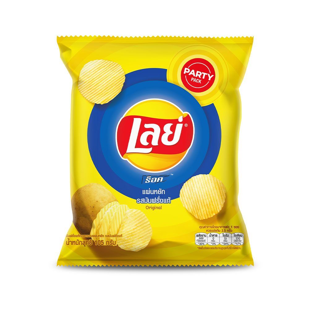 เลย์ร็อคมันฝรั่งแท้ 105 กรัม