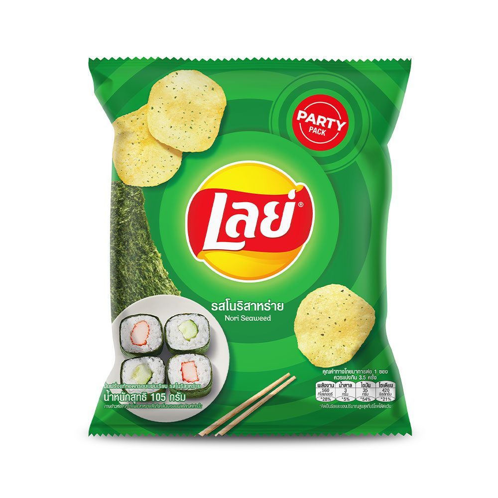 เลย์คลาสสิคโนริสาหร่าย 105 กรัม