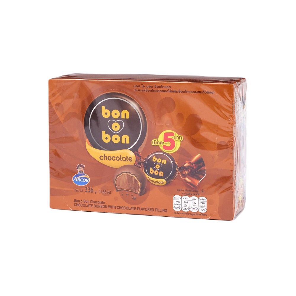 บอน โอ บอน ช็อกโกแลตผสมถั่วลิสง 14 ก.X24