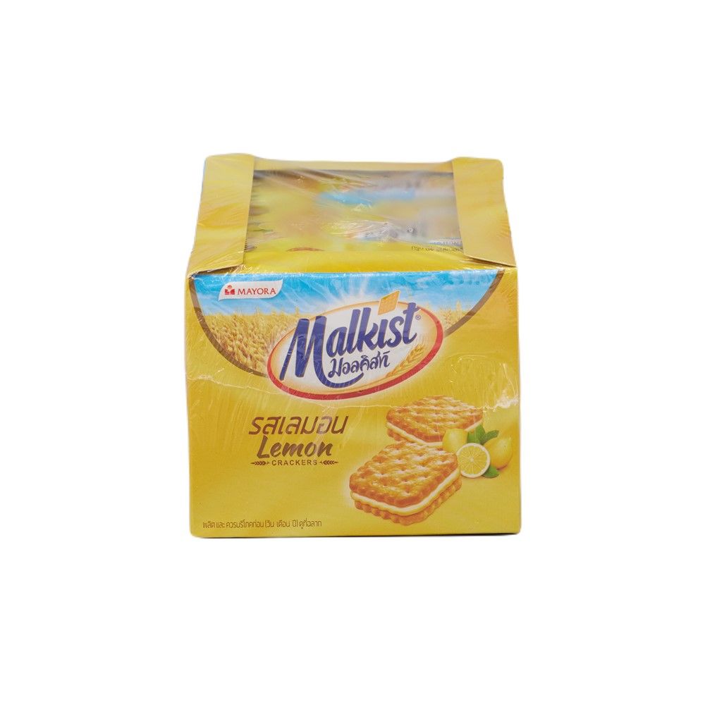 มอลคิสท์ แครกเกอร์ เลมอน 40 ก. X12