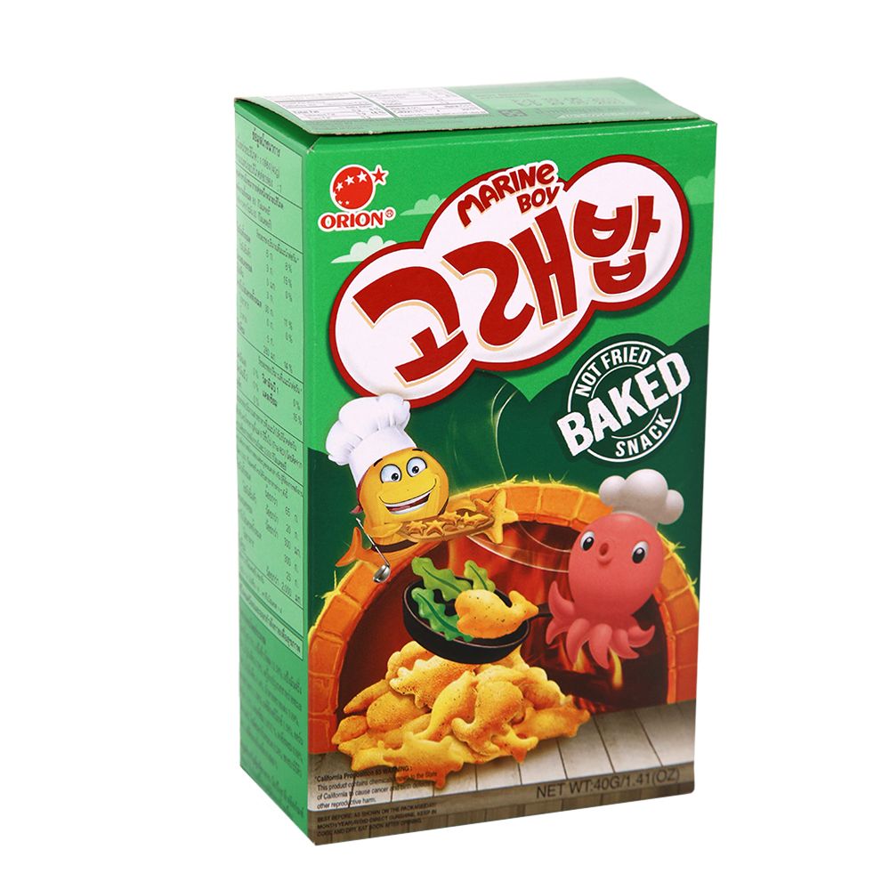 โอริออนบิสกิตกรอบรูปปลา 40 กรัม