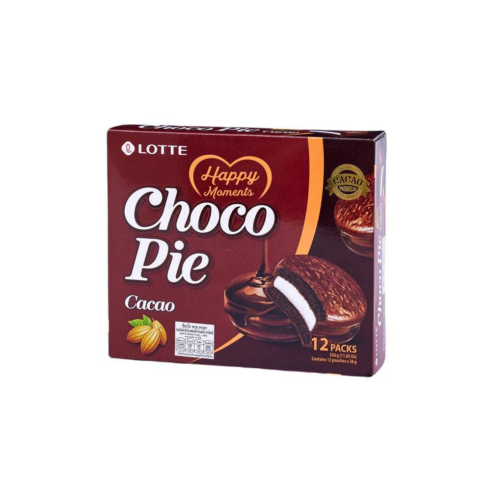 LOTTE CHOCO PIE CACAO 336G.
