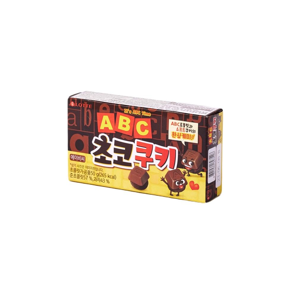 LOTTE ABC CHOCO COOKIE 50G.