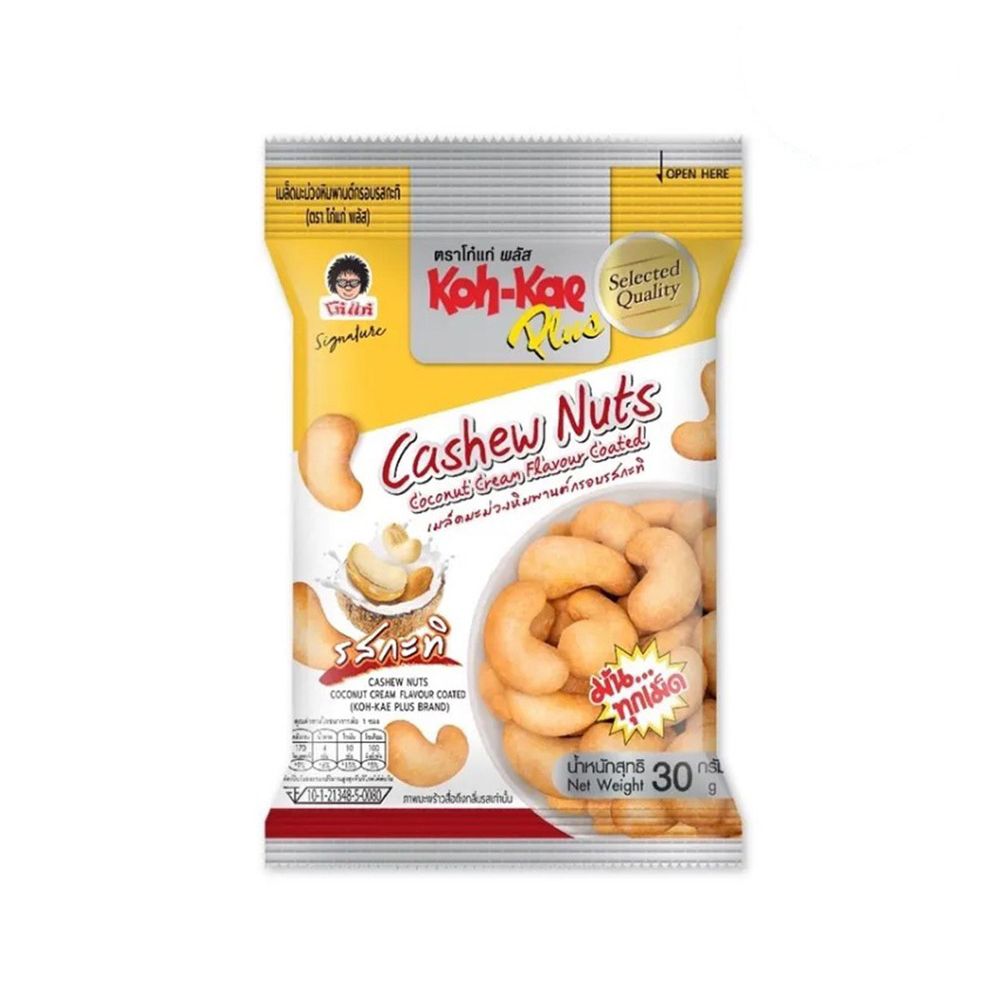 KOH KAE PLUS CASHEW NUTS COCONUT 30 G