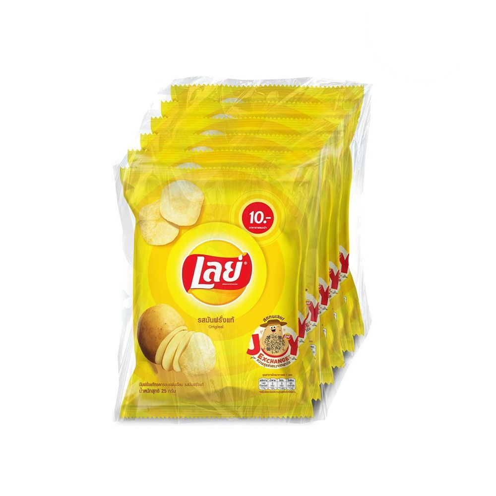 เลย์คลาสสิคมันฝรั่งแท้ 25กX6