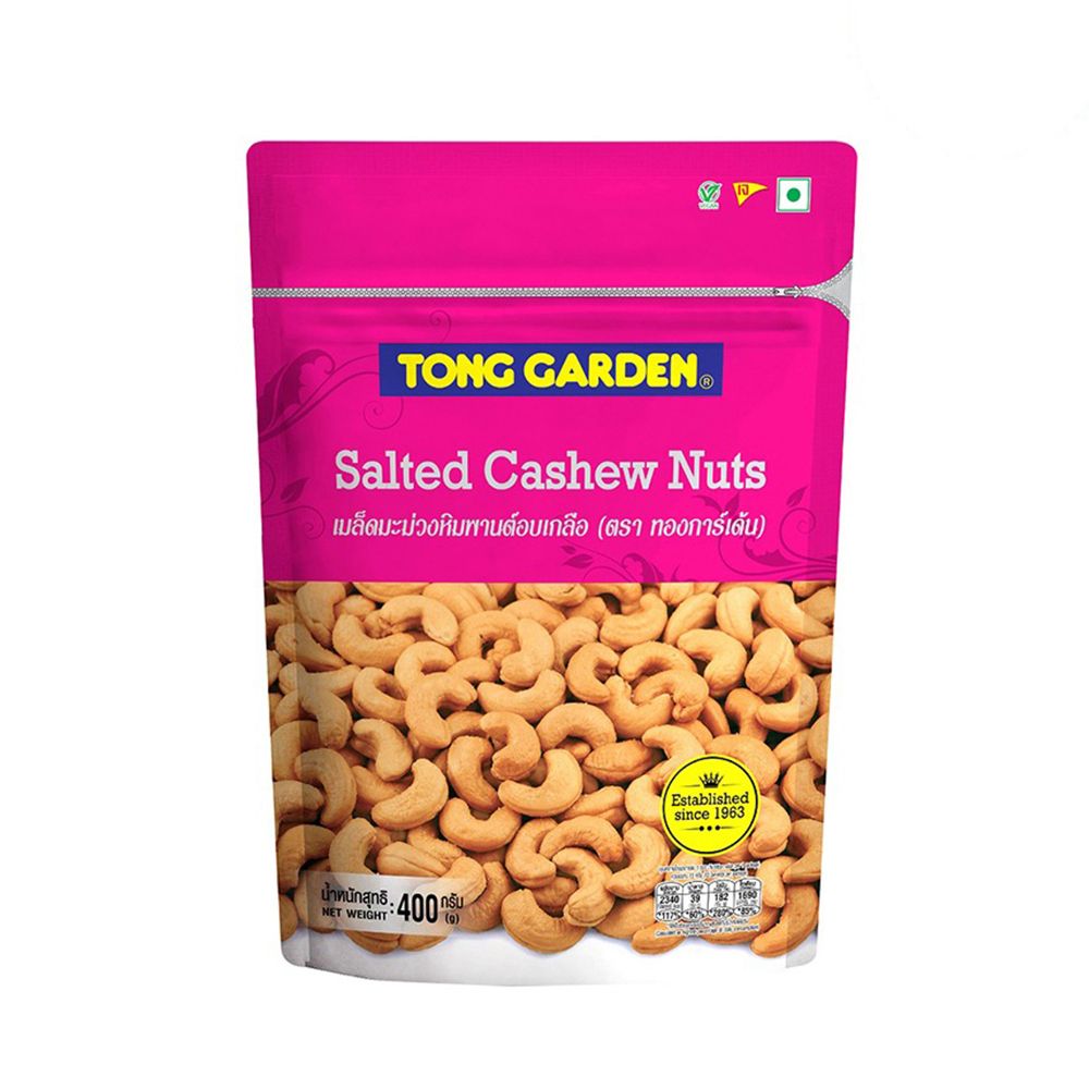 TONG GARDEN SALTED CASHEW NUTS 400G