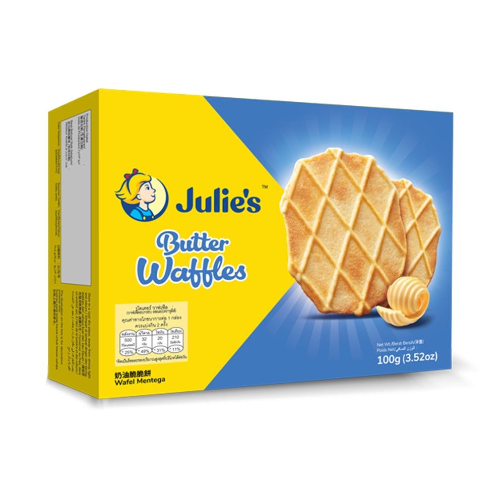 จูลี่ส์ บัทเทอร์ วาฟเฟิล 100 กรัม