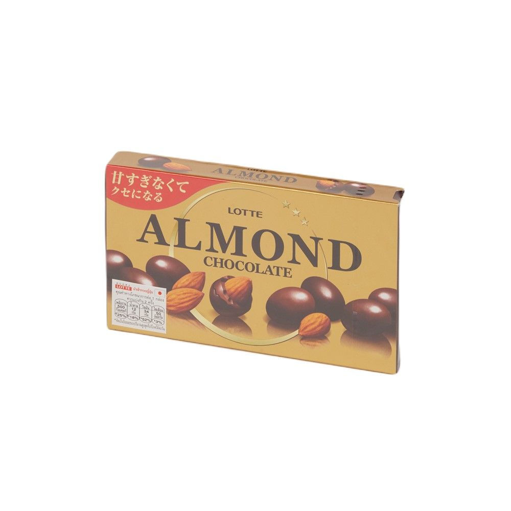 LOTTE ALMOND CHOCOLATE 86G. R