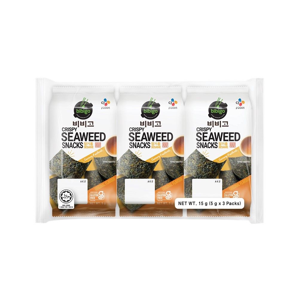 BIBIGO SEASONED ORIGINAL 5 G. X3