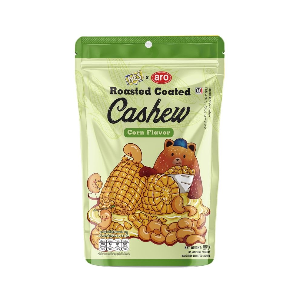 IYESXARO ROASTED CASHEW CORN 100 G.