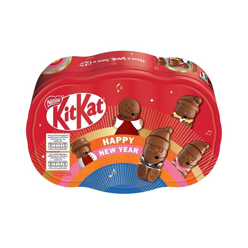 คิทแคท ซานต้า แอนด์เฟรนด์ ทินซ์ 111.6 กรัม (คละแบบ)