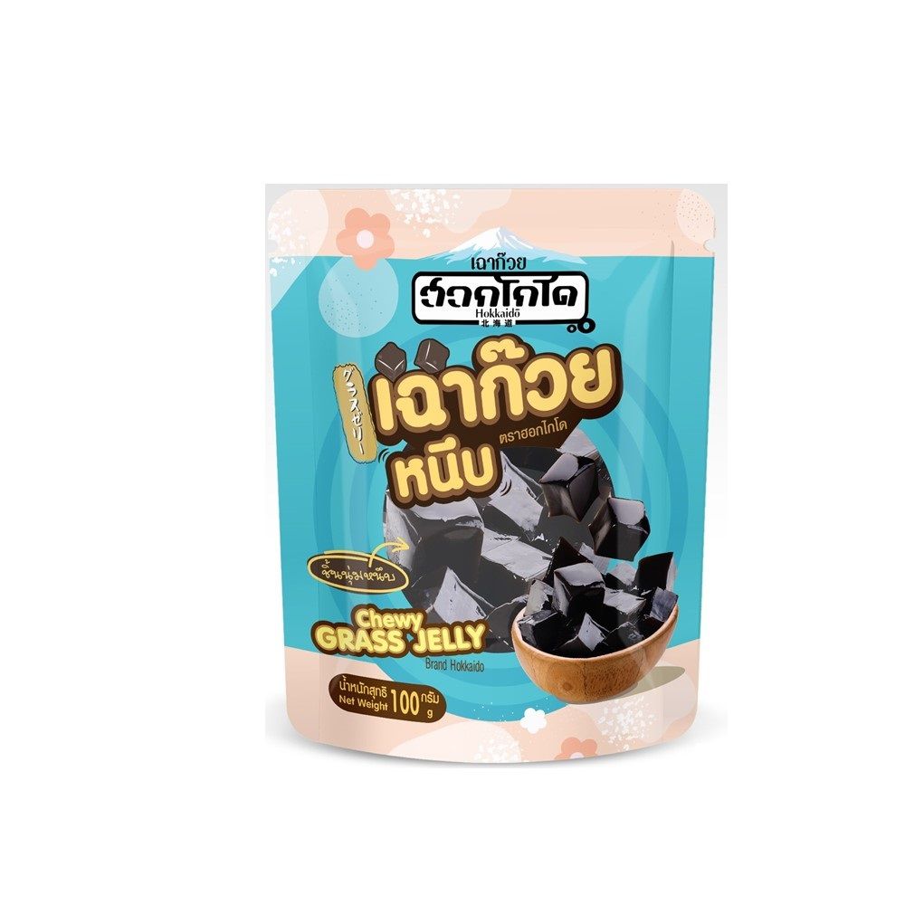 HOKKAIDO CHEWY GRASS JELLY 100 G