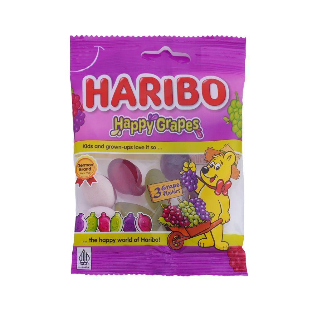 Harribo Grape Ropes HARIBO HAPPY GRAPES 45 G | Lotus’s Shop Online