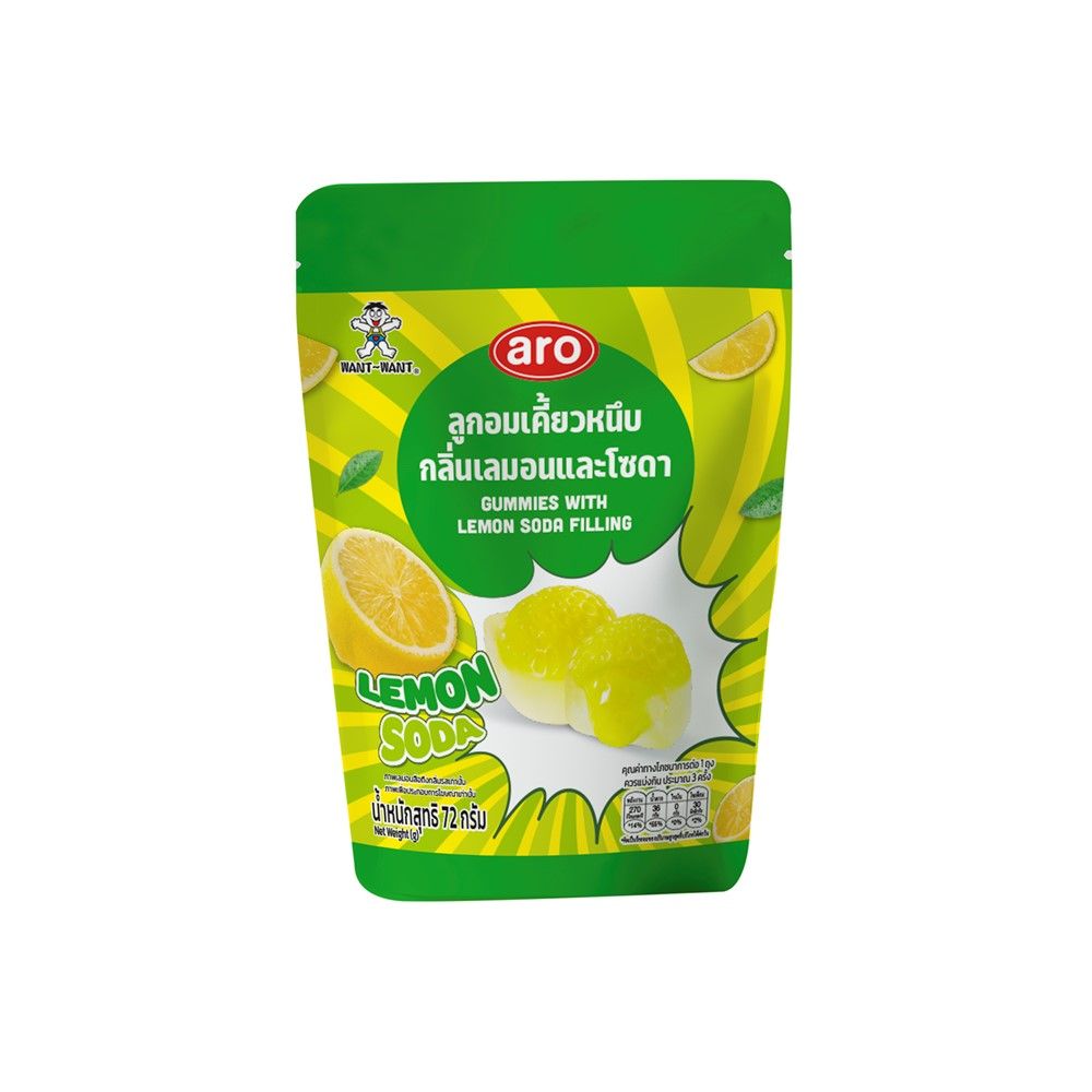 ARO GUMMY LEMONSODA 72 G.